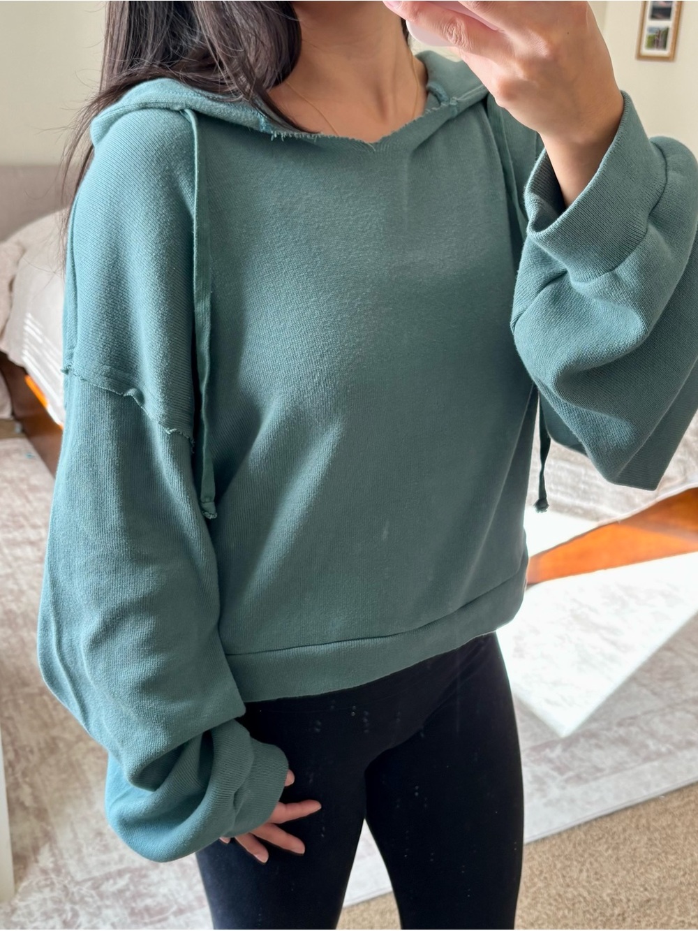 Free People FP Beach Women’s Slouchy Knit Hoodie